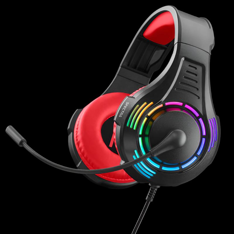 SPECTRA STEREO GAMING HEADSET RED