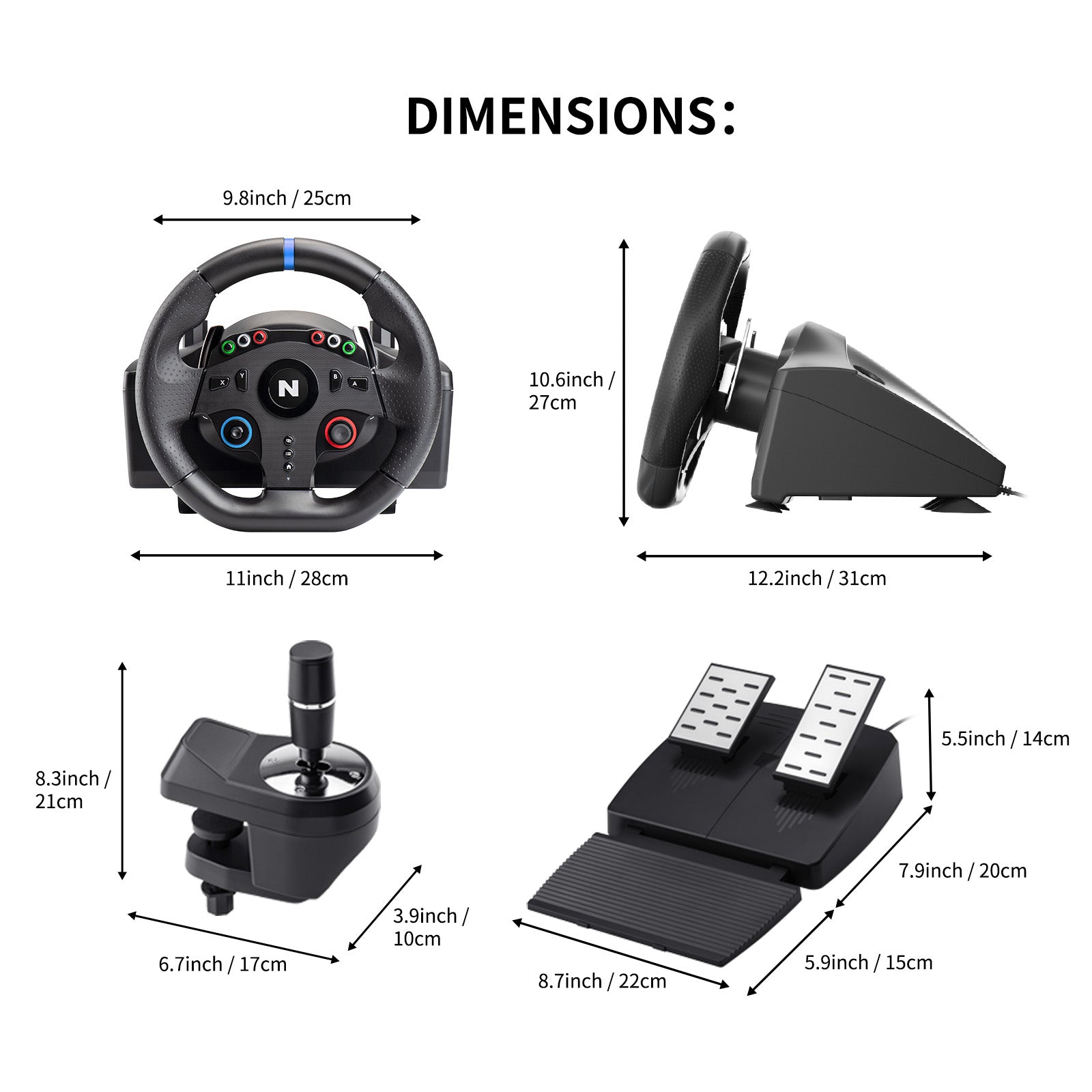 DRIVE PRO™ ONE COMPETITON - PC Racing Wheel – NiTHO