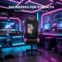 NITHO FORGE  GAMING CHAIR VIOLET W/FOOTREST gallery media 4