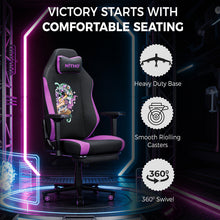 NITHO FORGE  GAMING CHAIR VIOLET W/FOOTREST gallery media 6