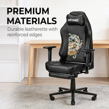 NITHO FORGE V2 GAMING CHAIR BLACK W/FOOTREST gallery media 4