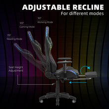 NITHO HALO GAMING CHAIR BLACK W/FOOTREST gallery media 7