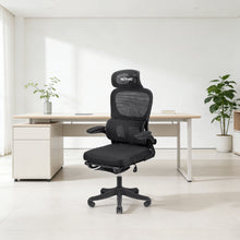 NITHO MC. I MESH CHAIRS BLACK W/FOOTREST primary product image