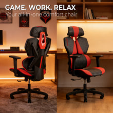 NITHO WASP GAMING CHAIR RED gallery media 3