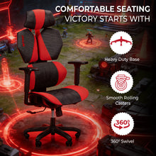 NITHO WASP GAMING CHAIR RED gallery media 5
