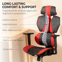 NITHO WASP GAMING CHAIR RED gallery media 6
