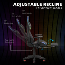 NITHO HALO GAMING CHAIR RED W/FOOTREST gallery media 2