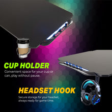 NITHO ZEGRAD RGB GAMING DESK gallery media 2
