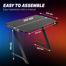NITHO ZEGRAD RGB GAMING DESK gallery media 3