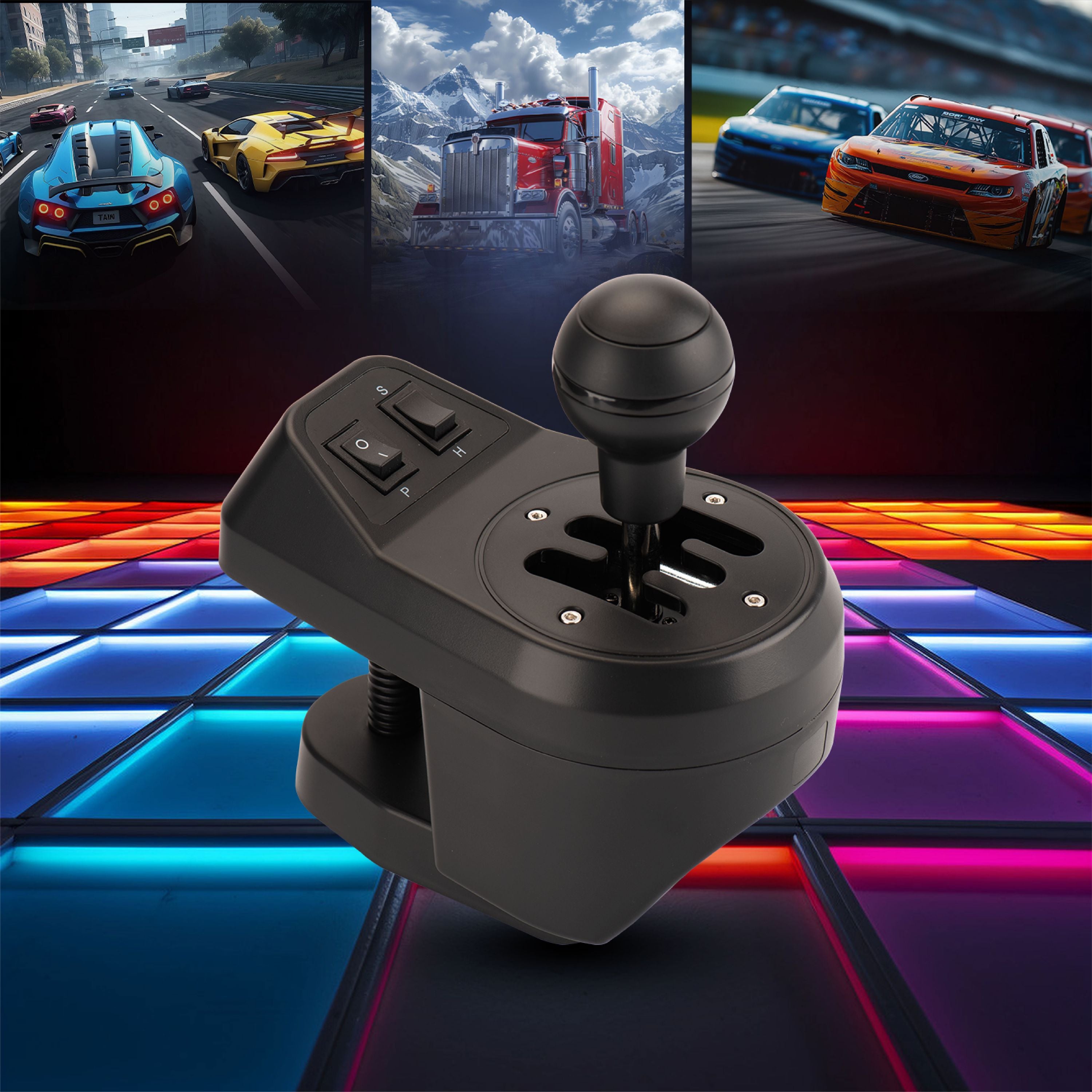 H Pattern Shifter Computer H-Pattern Gear Shifter - PC ONLY – NiTHO