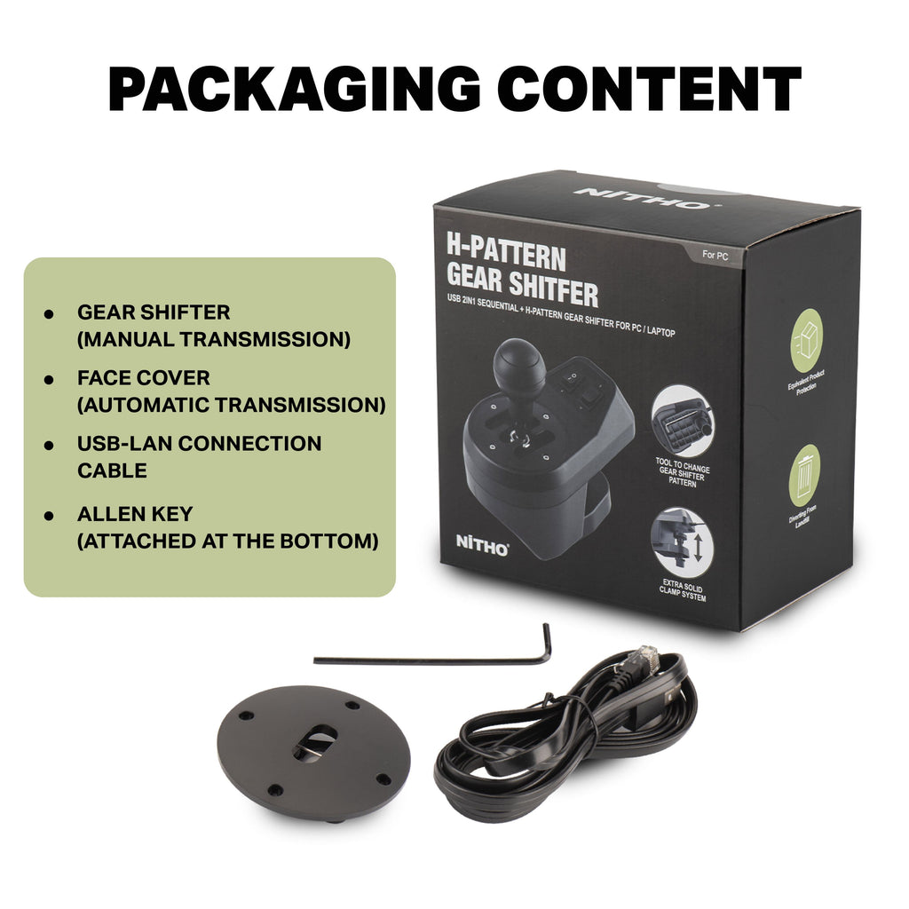pc gear shifter H-Pattern Gear Shifter