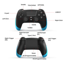SMART PS WIRELESS CONTROLLER BLACK-BLUE