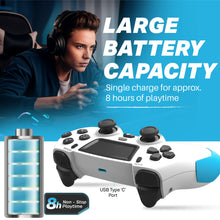 SMART PS WIRELESS CONTROLLER WHITE-BLUE