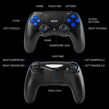 NITHO RELIX PS WIRELESS CONTROLLER BLUE gallery media 10