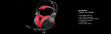 ATLAS STEREO GAMING HEADSET RED