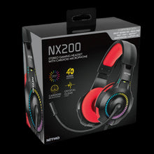 NX200 STEREO GAMING HEADSET RED